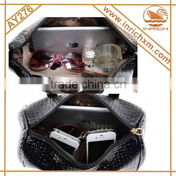 2015 China Wholesale 6pcs Leather Handbag Sexy Woman Fashion Handbag