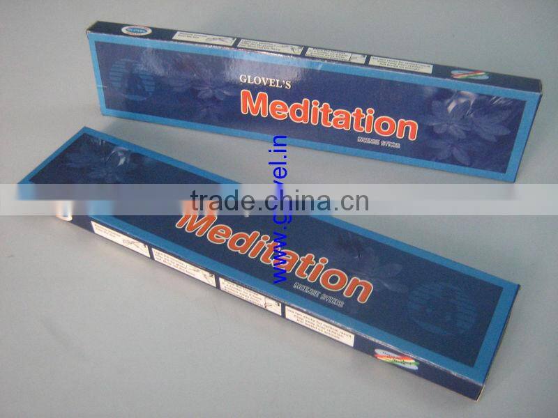 Export quality Meditation incense sticks