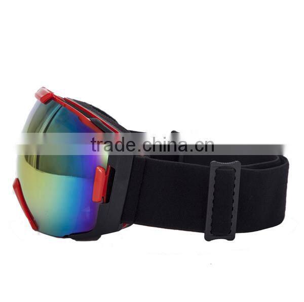 Mirroring snowboard glass for women, ski goggles for female, mirroring snow goggles