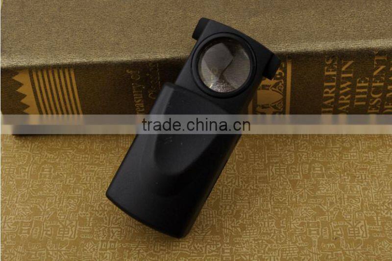 20X -21mm Pull out jewelry magnifier with LED light /led pocket magnifier