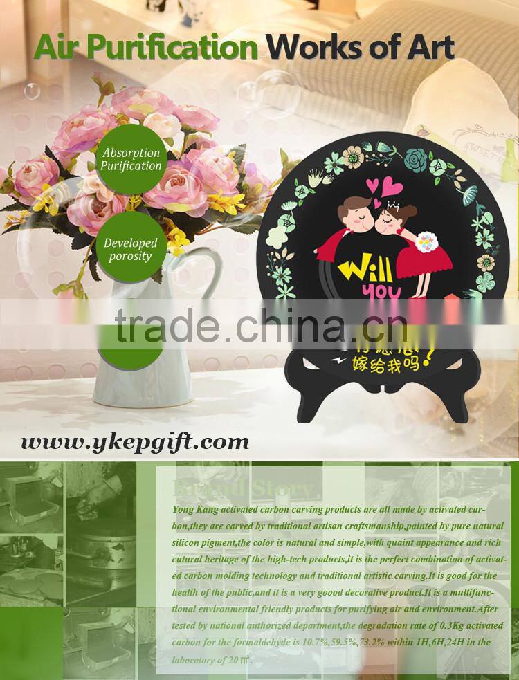 kissing couple lovers eliminate formaldehyde resin craftwork