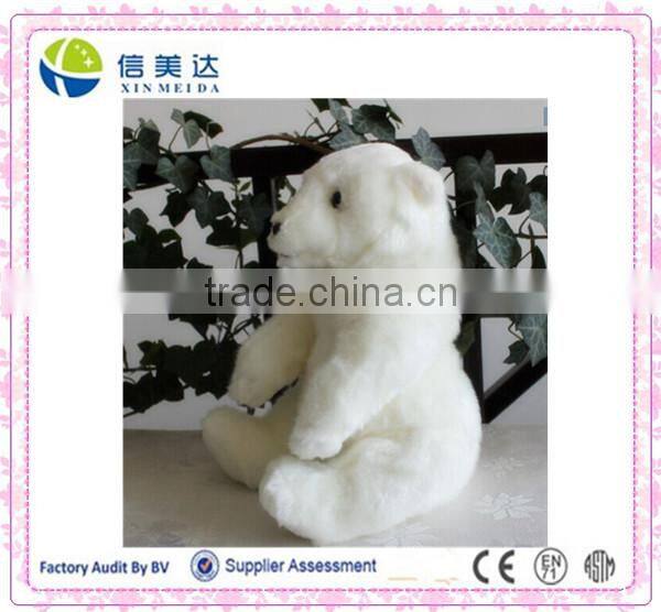 Plush White Polar Bear Soft Stuffed Toy