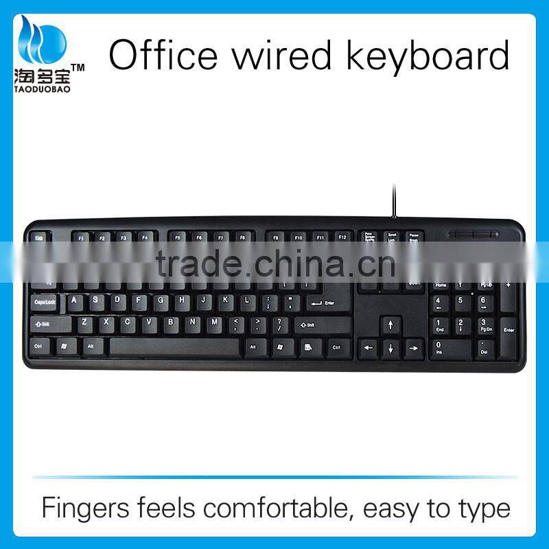 Wholesale high quality cheap price wired pc computer keyboard