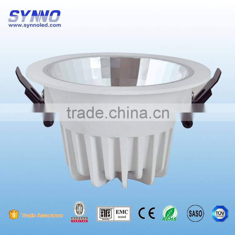Hot sales high power round recessed aluminum COB chip LED downlight 7/12/18/25/30/40w