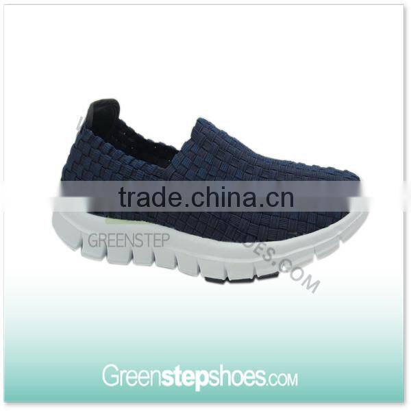 Wearproof New Modal Elastic Woven Shoes Men Loafer