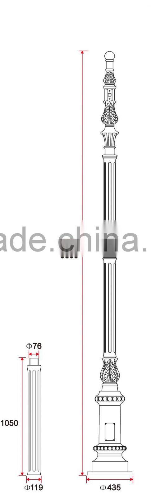Wholesale B059 Garden Lights Lamp Post Prices