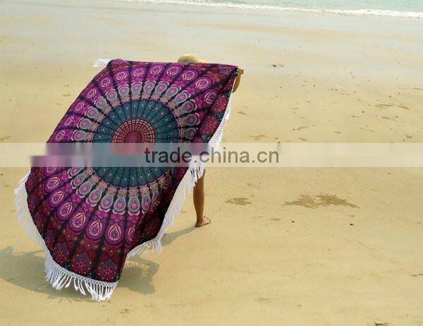 Mandala Round Roundie Yoga Mat Beach Throw Bohemian Roundie Hippie Mandala Round Throw Beach Roundie Tapestry Beach Roundie Art