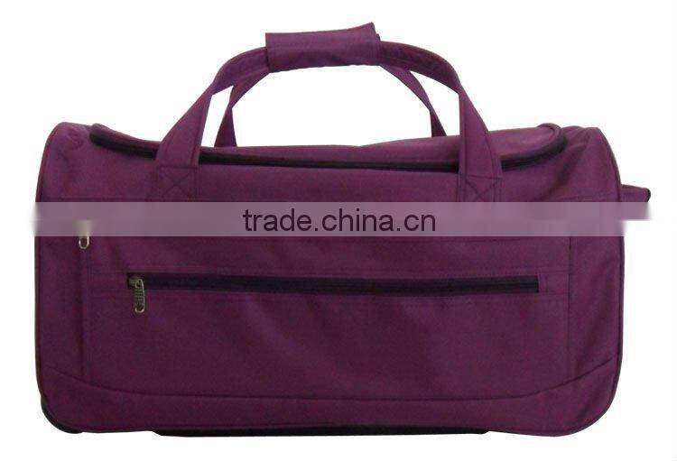 2014 china factory trolley case cheap NEW Fashion duffel bag with trolley