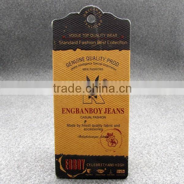 Jeans Garment Hangtag