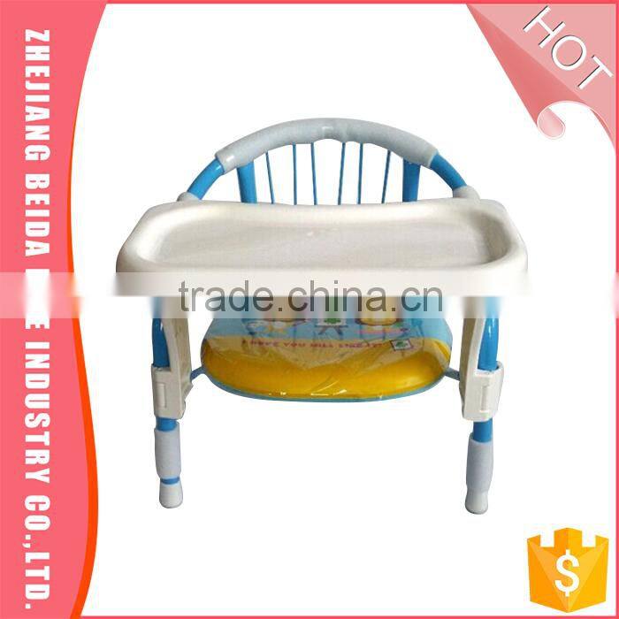 Comfortable Colorful Printed Metal Dining Room Kid Chair