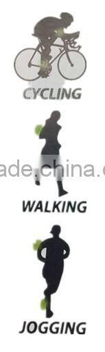 100% beam and strobe safety LED light for bicycle, walking and jogging