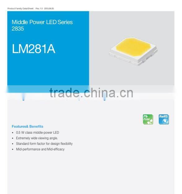 Best quality hot sell waterproof 2835 led strip Mufue LED strip of factory