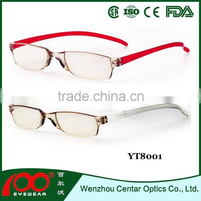 2015 Slim vision reading glasses;Cheap colorfull reading glasses;Promotional reading glasses