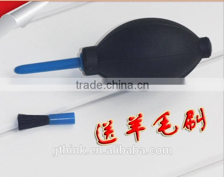 Blowing ball tool computer camera phone blower with wool brush