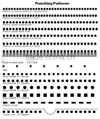 Automatic Paper Hole Punching Machine, Automatic Paper Punching Machine 320mm width