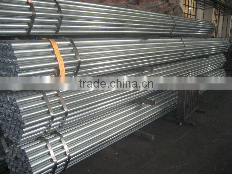 PRIME QUALITY GALVANIZED SEAMLESS PIPE FOR STRUCTURE FROM TIANJIN