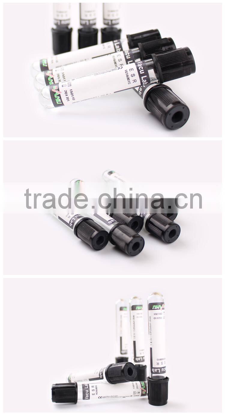 Design custom ESR blood tube