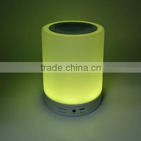colour changing led lamp light wireless bluetooth speaker