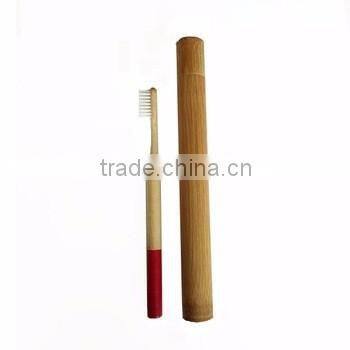 2016 New Colorful Bamboo Toothbrush Natural