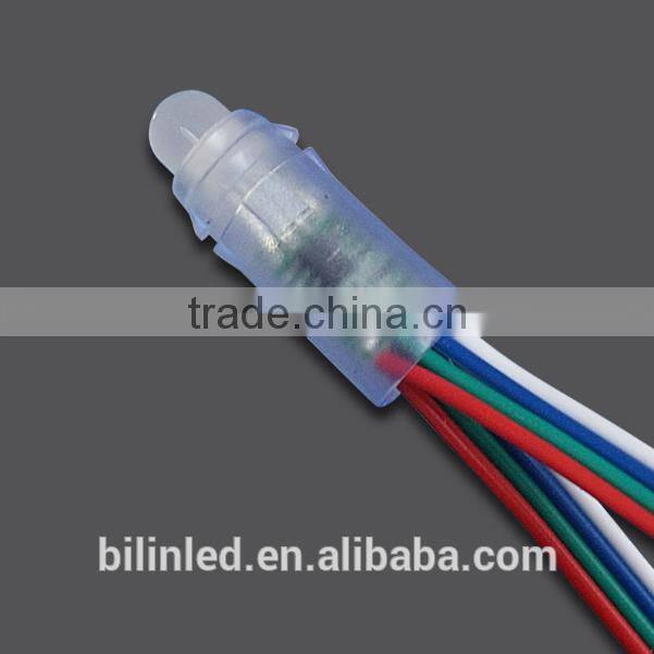 Addressable WS2811 DMX 12mm 5v waterproof RGB led pixel light