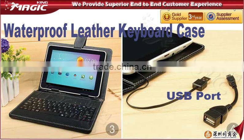 Shockproof and waterproof tablet case