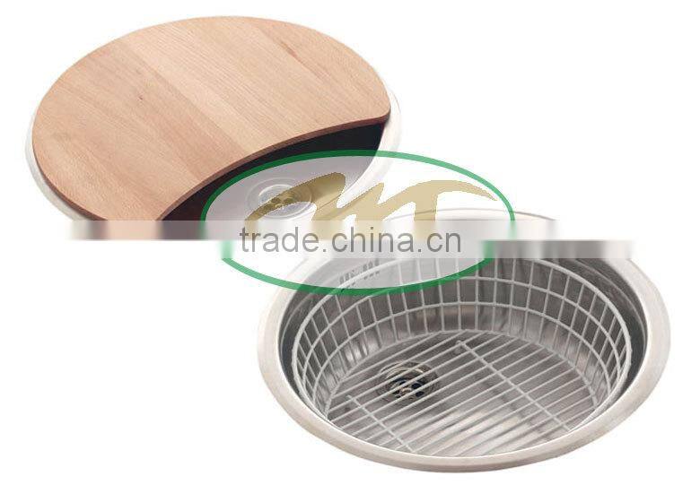 Metal Kitchen Sink Waste Basket