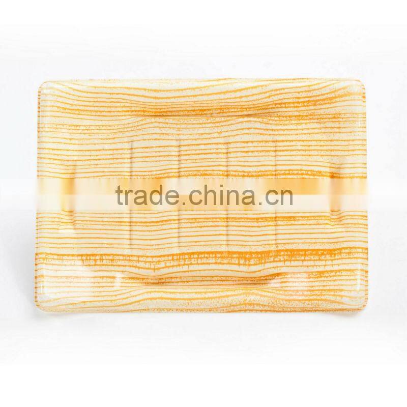 SM1-1205E Hot sale Golden Brush plastic sushi packing box with lid