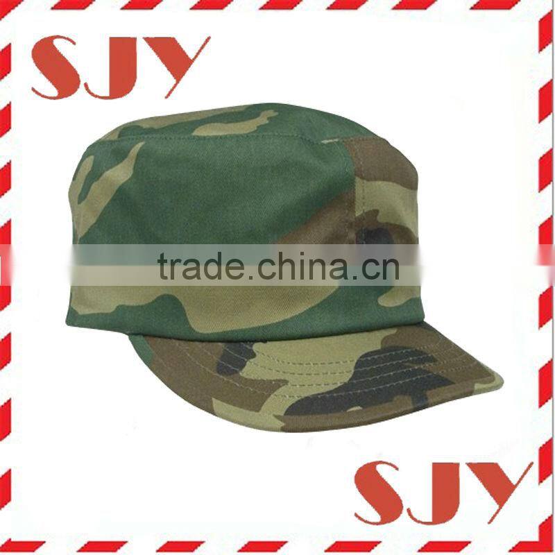 Camo cadet fashion mens military caps