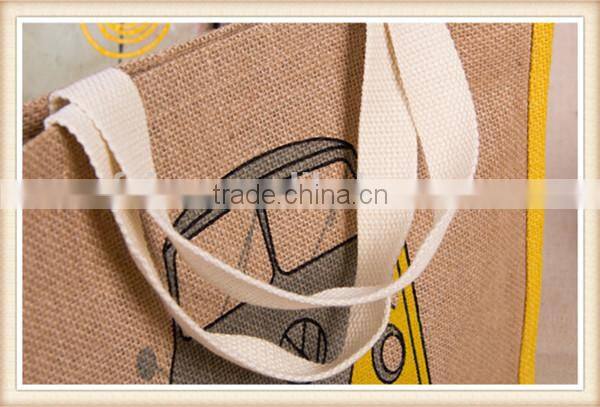 New design gift bags cotton tote reusable jute bag