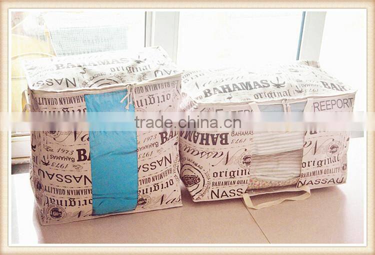 waterproof quilt storage bag with pvc window