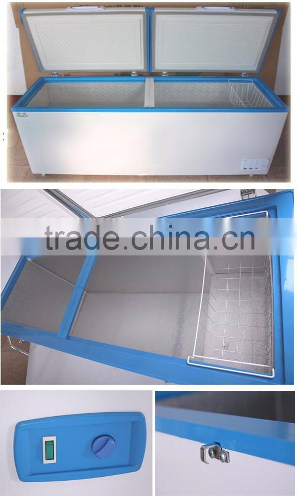 Commercial Top open refrigerator large storage freezer