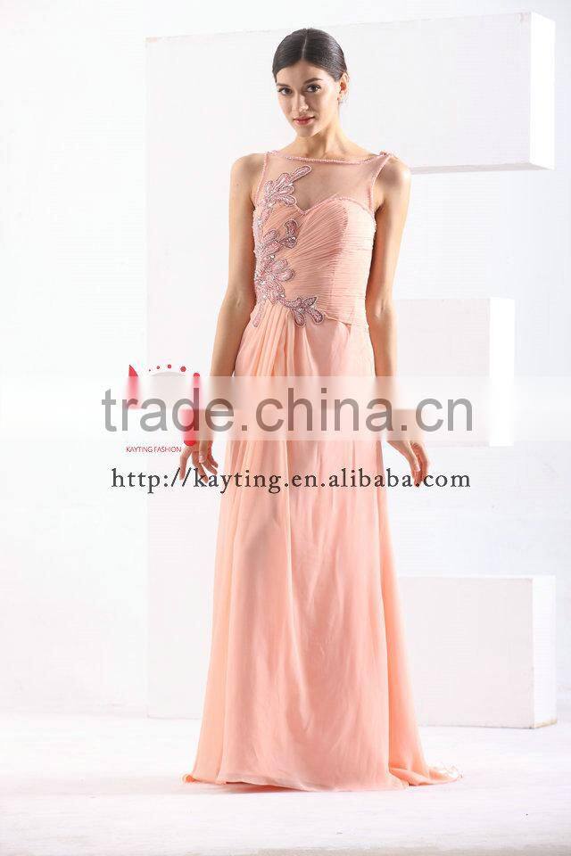 Exclusive Modern Brazil Long Dress Evening Asymmetrical Arabic Wedding Dress