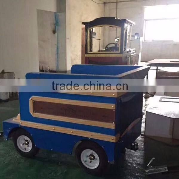 Amusement park train ride Fairground kids ride electric train for sale