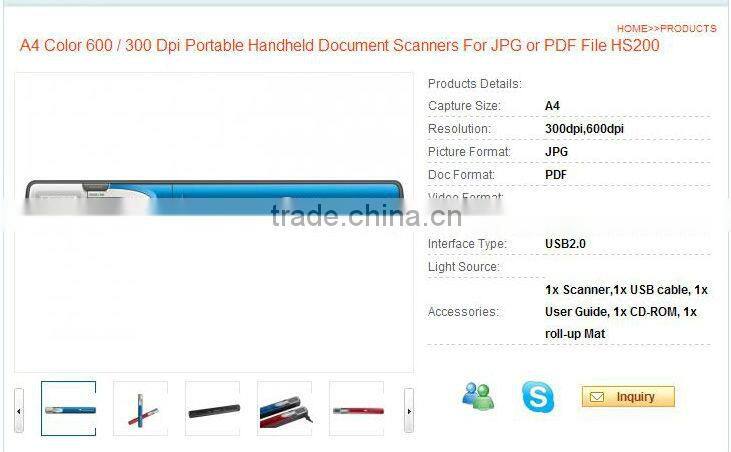 magic portable wand scanner