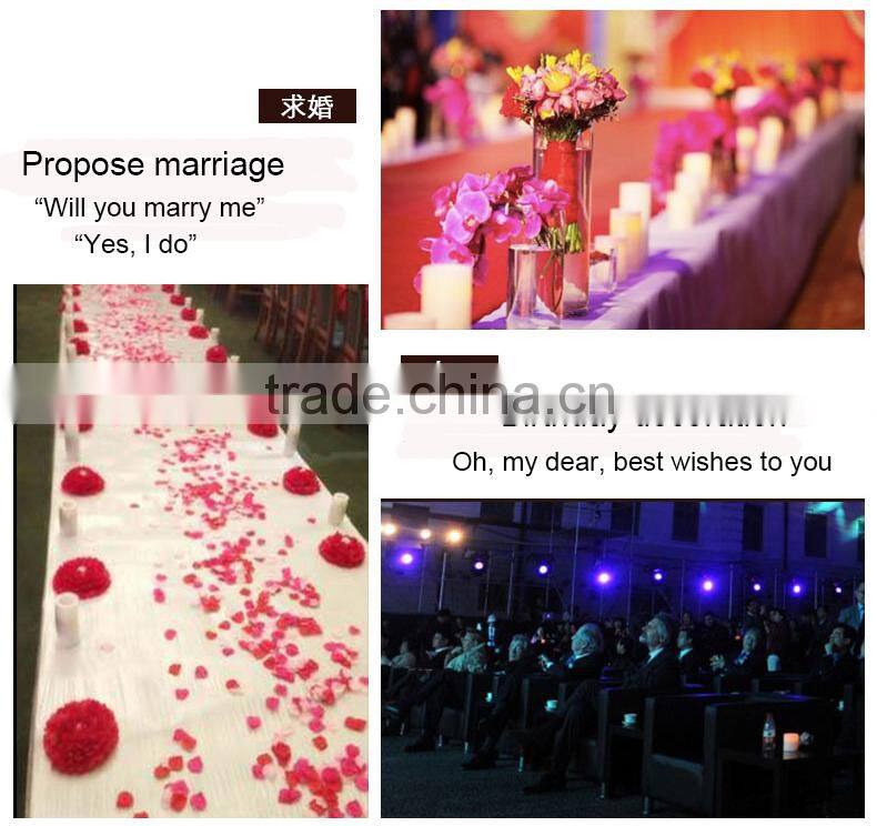 1 LED Wax candle light timer function long runtime candle light led candle light