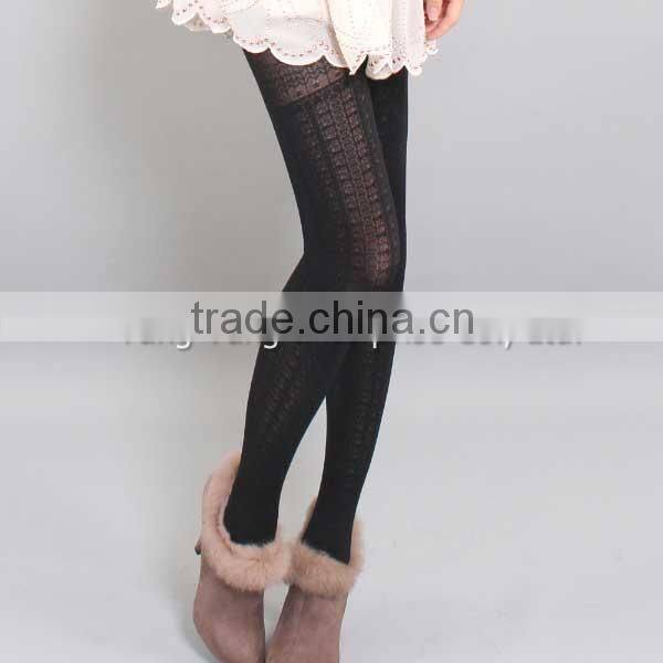 Taiwan Factory Ladies Fashion Black Tights