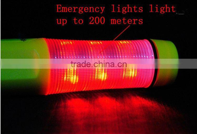 Solar led flashlights, emergency flashlight rechargeable with strong magnetic