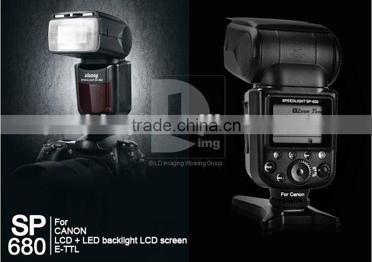 Full function camera speedlite flash SP-680 for nikon digital camera as sb800