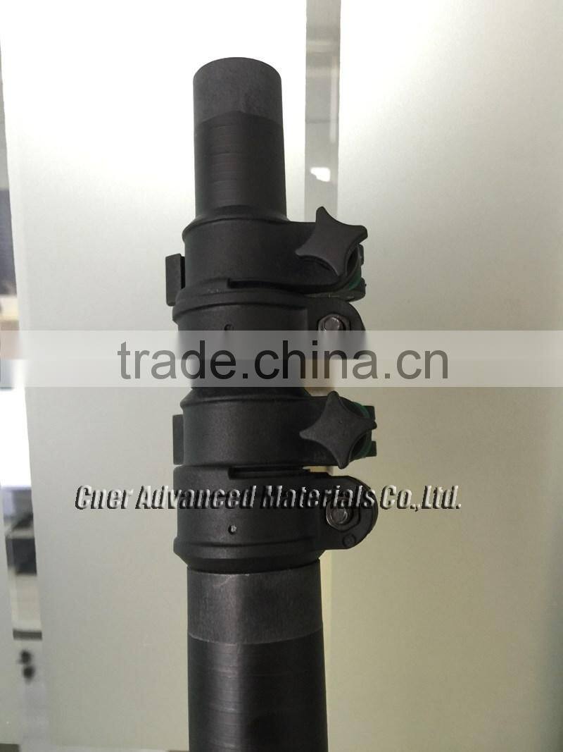2016hot sale window cleaning telescopic pole,high modulus carbon fiber telescopic pole,high quality telescopic pole