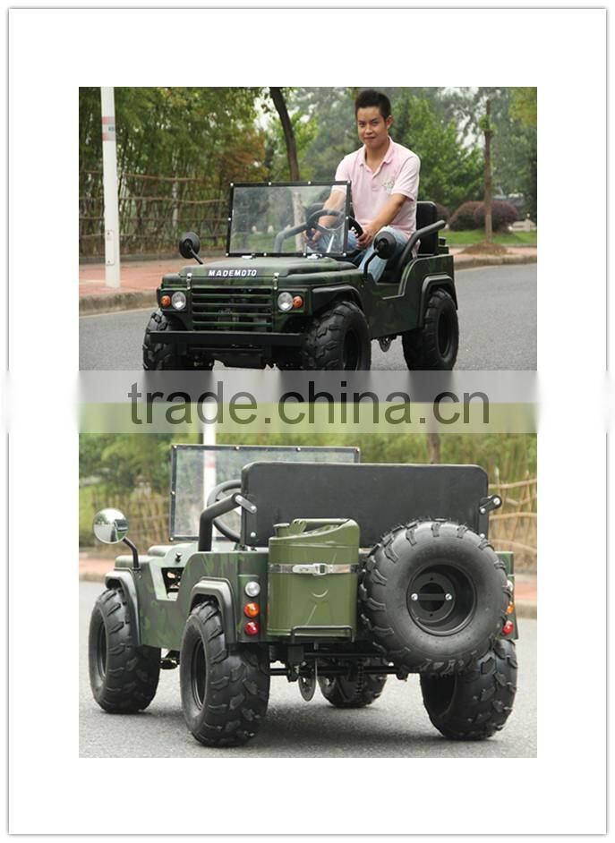 China Zhejiang mini jeep willys 150cc chinese atv brands