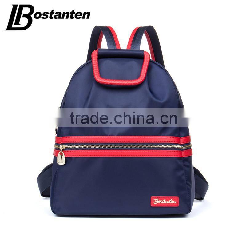 travel and sport oxford waterproof backpack lady casual shoulder bag canvas