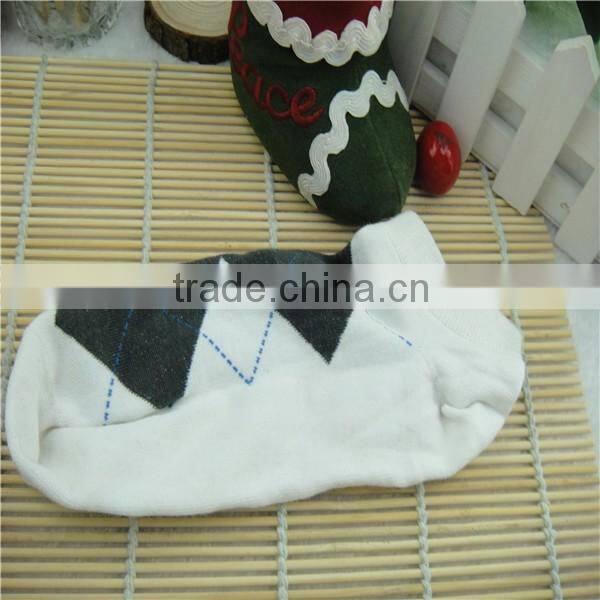 Factory Custom High quality ankle socks, white colorful