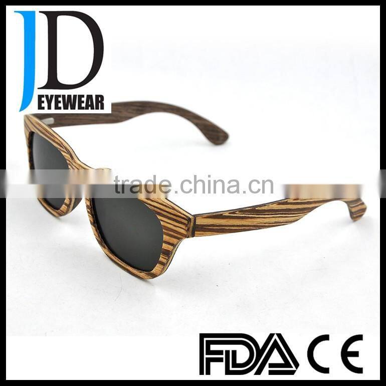 2016 italy designer fashionable handmade natural wholesale wood sunglasses