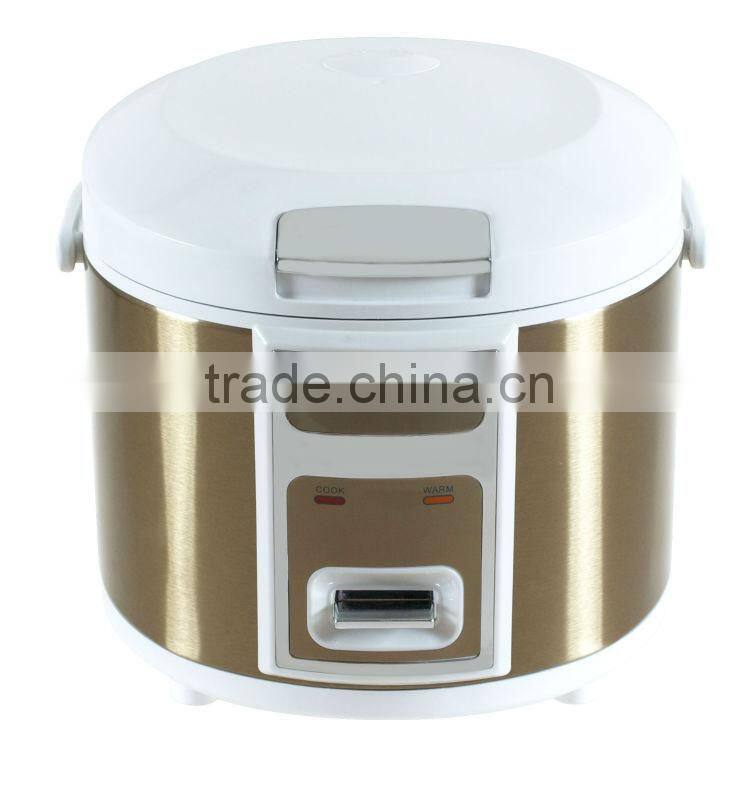 1.8L stainless steel body deluxe rice cooker