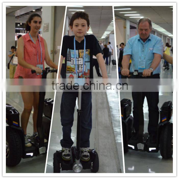 Self-balancing electric golf car auto smart golf car with handle big wheel