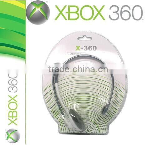 New 100% quality headset for xbox 360 compatible earphone