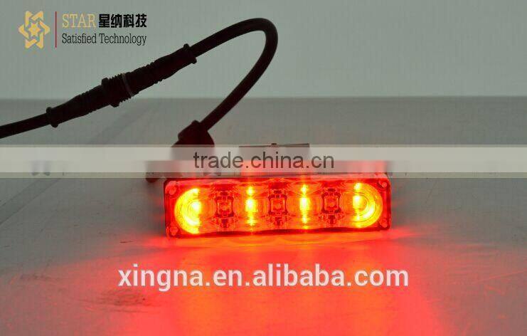 Wholesale amber red blue strobe grill lights 12v led lights for car