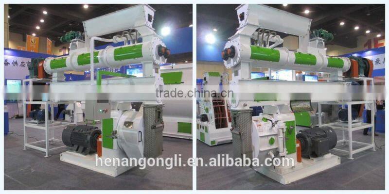 2016 Minimum ring die type animal feed pellet making machine with 1-2 tons per hour for pig cattle chicken feed making