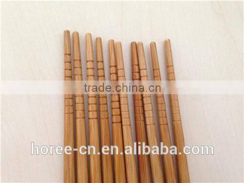 22.5 CM long SGS certified healthy food grade bamboo wooden painted chopsticks