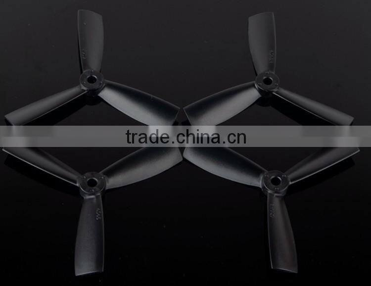 8 pairs packing powerful 4045 CW CCW 4x4.5 inch small plastic 3 blade propeller blades for FPV racing drones